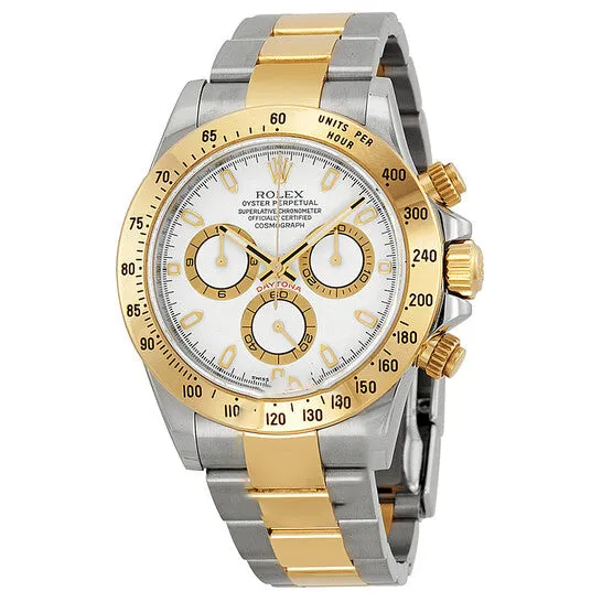 Bracelets JMS always Original Rolex Cosmograph Daytona White Dial Stainless steel and 18K Yellow Gold Oyster Bracelet Automatic Mens Watch 116523WSO Bracelets JMS always Original Rolex Cosmograph Daytona White Dial Stainless steel and 18K Yellow Gold Oyster Bracelet Automatic Mens Watch 116523WSO