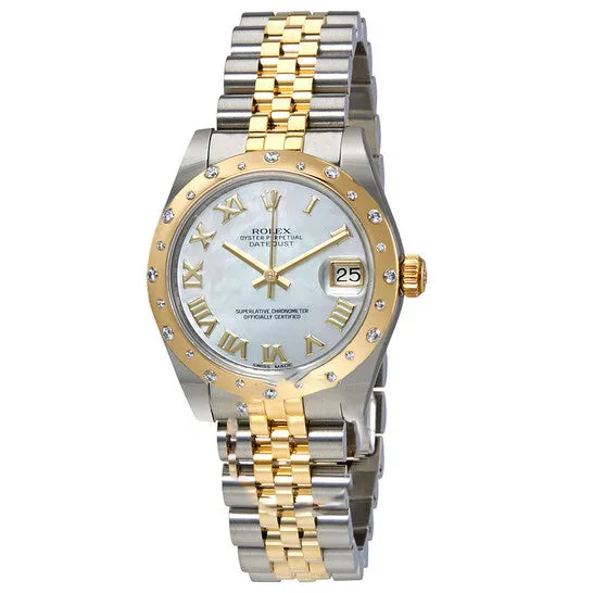 Bracelets JMS always Original Rolex Datejust Lady 31 Mother of Pearl Dial Stainless Steel and 18K Yellow Gold Jubilee Bracelet Automatic Watch 178343MRJ Bracelets JMS always Original Rolex Datejust Lady 31 Mother of Pearl Dial Stainless Steel and 18K Yellow Gold Jubilee Bracelet Automatic Watch 178343MRJ