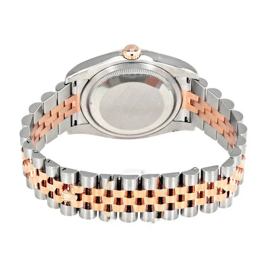 Bracelets JMS always Original Rolex Oyster Perpetual Datejust Chocolate Floral Motif Dial Automatic Ladies Stainless Steel and 18kt Everose Gold Watch 116231CHFDAJ Bracelets JMS always Original Rolex Oyster Perpetual Datejust Chocolate Floral Motif Dial Automatic Ladies Stainless Steel and 18kt Everose Gold Watch 116231CHFDAJ