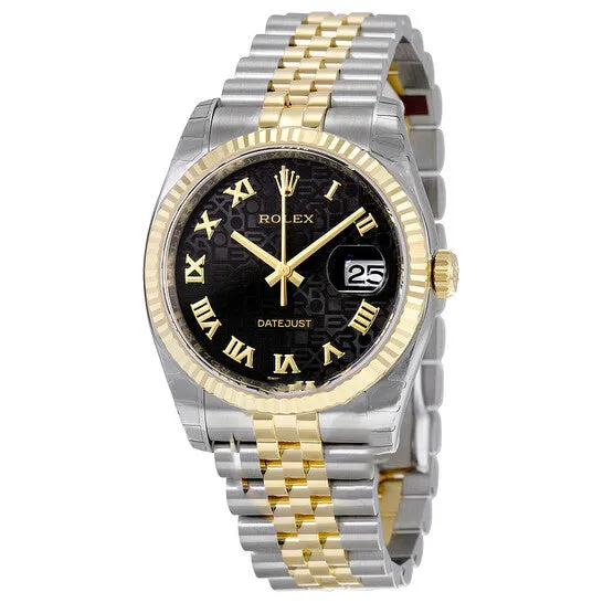 Bracelets Original Rolex Oyster Perpetual Datejust 36 Black Dial Stainless Steel and 18K Yellow Gold Jubilee Bracelet Automatic Mens Watch 116233BKJRJ JMS always Bracelets Original Rolex Oyster Perpetual Datejust 36 Black Dial Stainless Steel and 18K Yellow Gold Jubilee Bracelet Automatic Mens Watch 116233BKJRJ JMS always