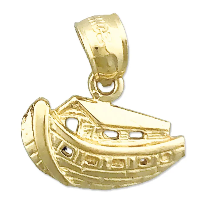 Charm Necklaces 14K Gold Noah39s Ark Charm Goldia