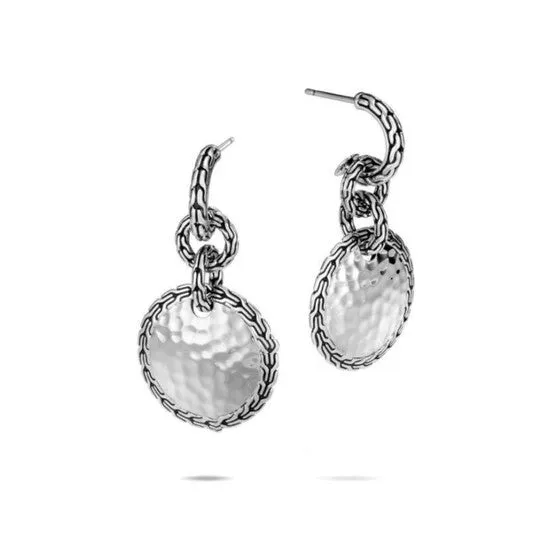 Earrings JMS always Original John Hardy Classic Chain Hammered Drop Earring