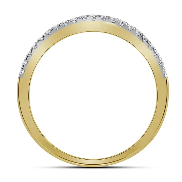 gndatlanta Rings 14k Yellow Gold Princess Diamond Bridal Wedding Ring Set 112 Cttw