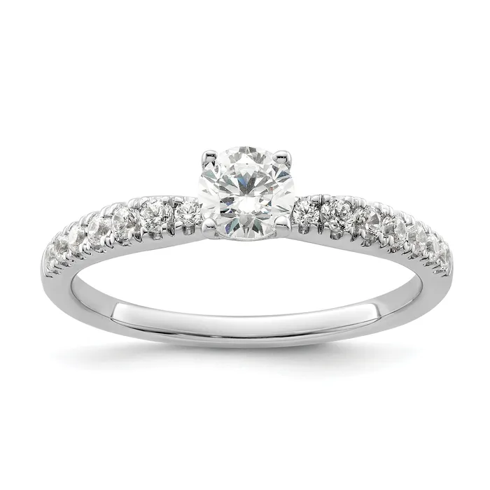 Goldia 14K White Gold Lab Grown VSSI FGH Diamond Two Promises Engagement Ring Rings Goldia 14K White Gold Lab Grown VSSI FGH Diamond Two Promises Engagement Ring Rings