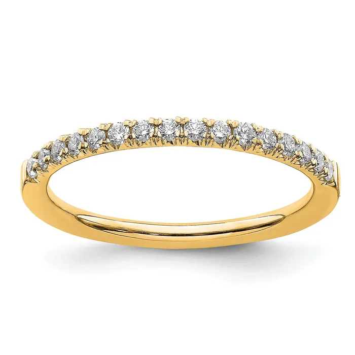 Goldia 14k Yellow Gold 14 Ct Lab Grown Diamond VSSI G Wedding Band Ring Rings Goldia 14k Yellow Gold 14 Ct Lab Grown Diamond VSSI G Wedding Band Ring Rings