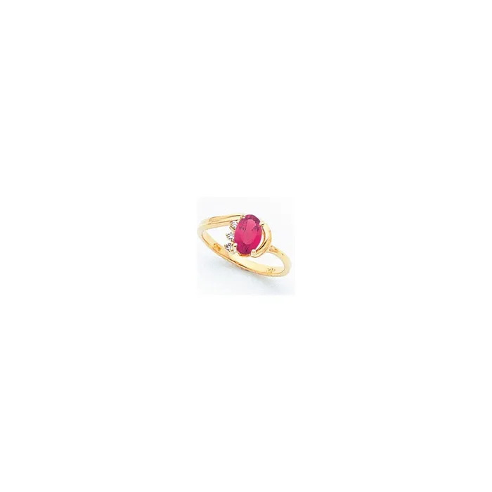 Goldia 14k Yellow Gold 7x5mm Oval Pink Tourmaline AAA Diamond ring Rings Goldia 14k Yellow Gold 7x5mm Oval Pink Tourmaline AAA Diamond ring Rings