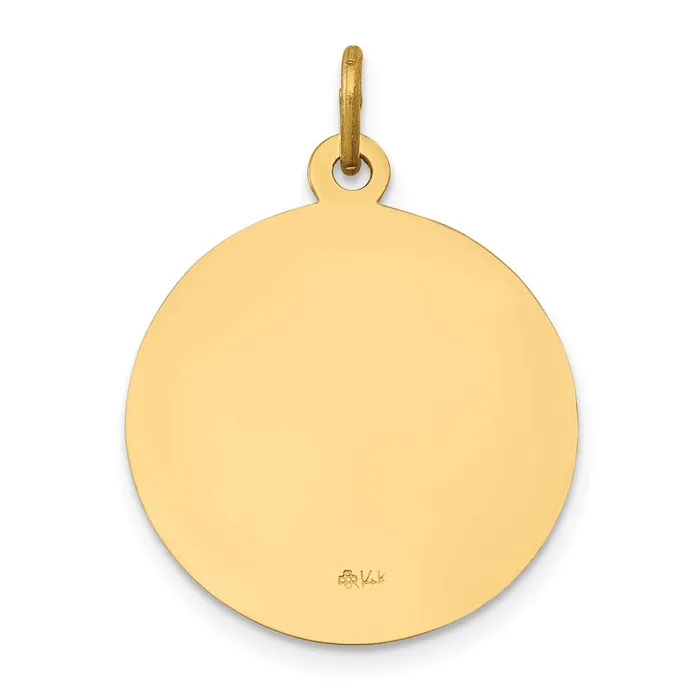 Goldia PreStyled Sets 14k Yellow Gold Saint Gerard Medal Pendant