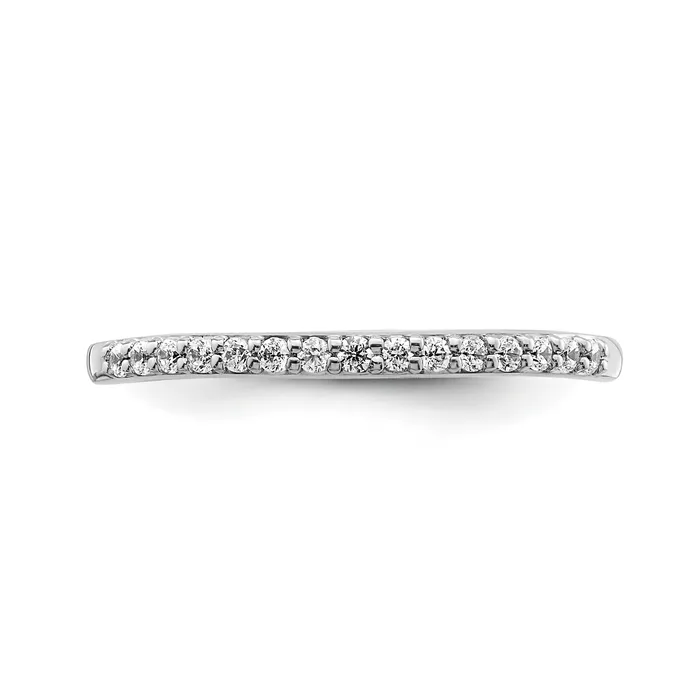 Goldia Rings 016ct CZ Solid Real 14k Polished Matching Wedding Wedding Band Ring