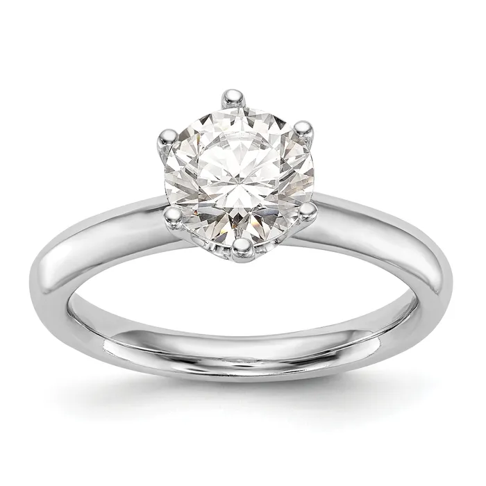 Goldia Rings 033ct CZ Solid Real 14k White Gold Solitaire Engagement Ring Goldia Rings 033ct CZ Solid Real 14k White Gold Solitaire Engagement Ring