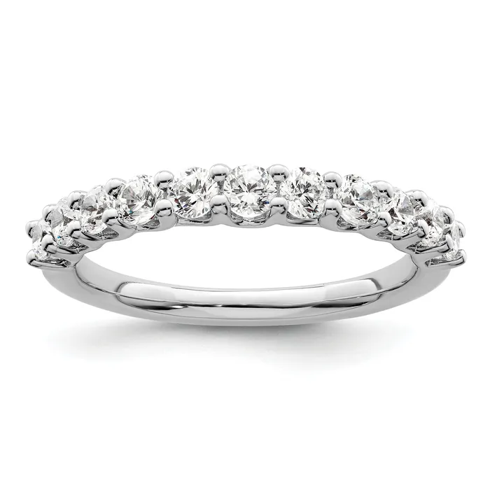 Goldia Rings 14k White Gold 34 Ct Lab Grown Diamond VSSI G Eleven Stone Fashion band Goldia Rings 14k White Gold 34 Ct Lab Grown Diamond VSSI G Eleven Stone Fashion band