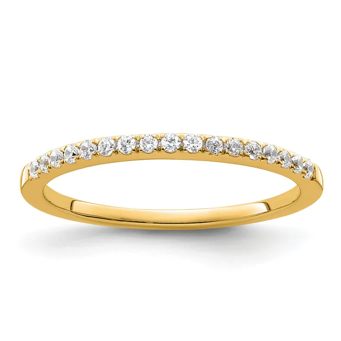 Goldia Rings 14k Yellow Gold 16 Ct Lab Grown Diamond VSSI G Wedding Band Ring Goldia Rings 14k Yellow Gold 16 Ct Lab Grown Diamond VSSI G Wedding Band Ring