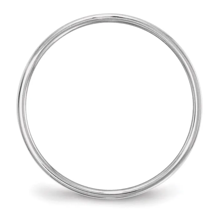 Goldia Rings Solid 10K White Gold 5mm Light Weight Flat MensWomens Wedding Band Ring Size 55 Goldia Rings Solid 10K White Gold 5mm Light Weight Flat MensWomens Wedding Band Ring Size 55