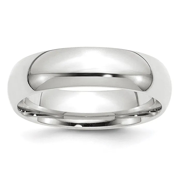 Goldia Rings Solid 10K White Gold 6mm Standard Comfort Fit MensWomens Wedding Band Ring Size 14 Goldia Rings Solid 10K White Gold 6mm Standard Comfort Fit MensWomens Wedding Band Ring Size 14