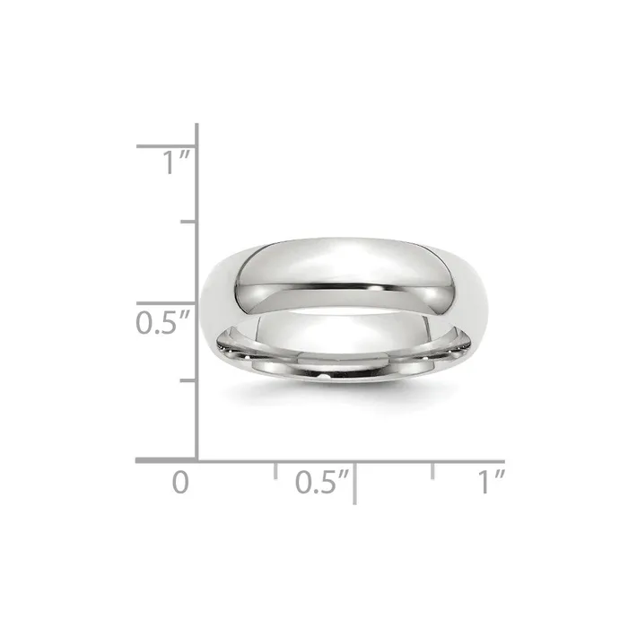 Goldia Rings Solid 10K White Gold 6mm Standard Comfort Fit MensWomens Wedding Band Ring Size 14 Goldia Rings Solid 10K White Gold 6mm Standard Comfort Fit MensWomens Wedding Band Ring Size 14