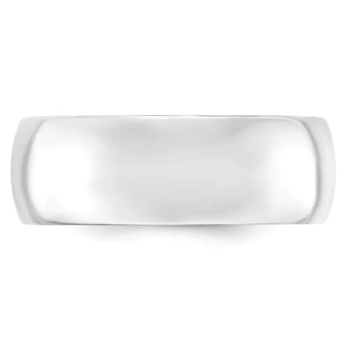 Goldia Rings Solid 10K White Gold 8mm Standard Comfort Fit MensWomens Wedding Band Ring Size 125 Goldia Rings Solid 10K White Gold 8mm Standard Comfort Fit MensWomens Wedding Band Ring Size 125