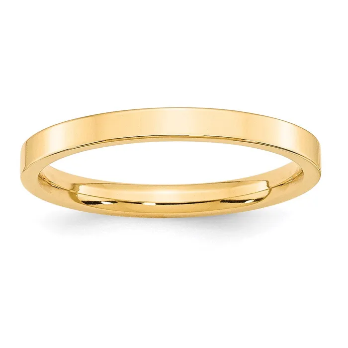 Goldia Rings Solid 10K Yellow Gold 25mm Standard Flat Comfort Fit MensWomens Wedding Band Ring Size 85 Goldia Rings Solid 10K Yellow Gold 25mm Standard Flat Comfort Fit MensWomens Wedding Band Ring Size 85