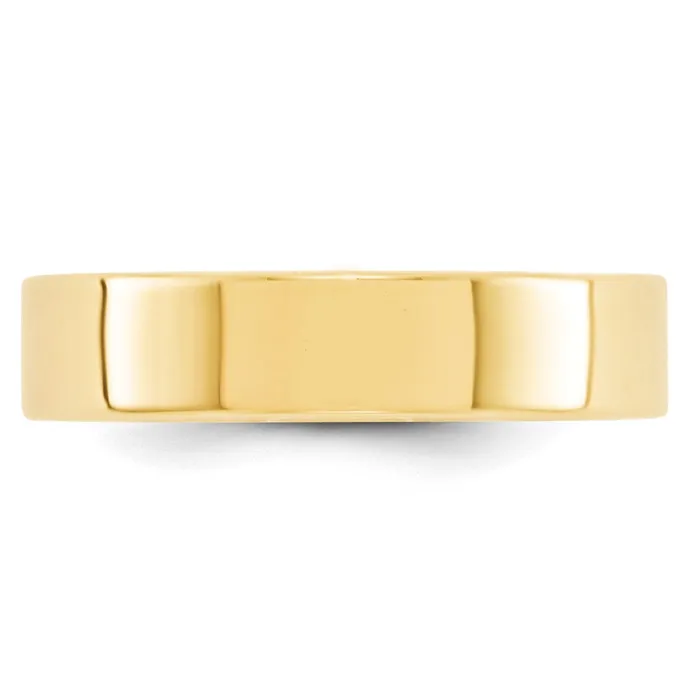 Goldia Rings Solid 10K Yellow Gold 5mm Light Weight Flat MensWomens Wedding Band Ring Size 115 Goldia Rings Solid 10K Yellow Gold 5mm Light Weight Flat MensWomens Wedding Band Ring Size 115