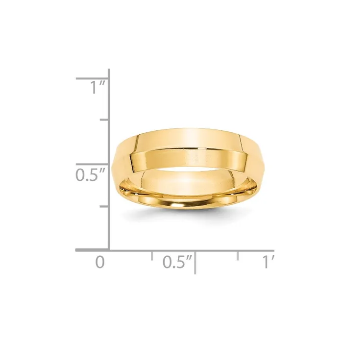 Goldia Rings Solid 10K Yellow Gold 6mm Knife Edge Comfort Fit MensWomens Wedding Band Ring Size 8 Goldia Rings Solid 10K Yellow Gold 6mm Knife Edge Comfort Fit MensWomens Wedding Band Ring Size 8