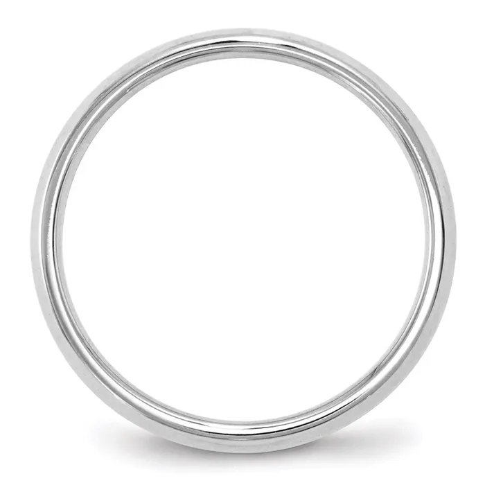 Goldia Rings Solid 14K White Gold 25mm Knife Edge Comfort Fit MensWomens Wedding Band Ring Size 10 Goldia Rings Solid 14K White Gold 25mm Knife Edge Comfort Fit MensWomens Wedding Band Ring Size 10