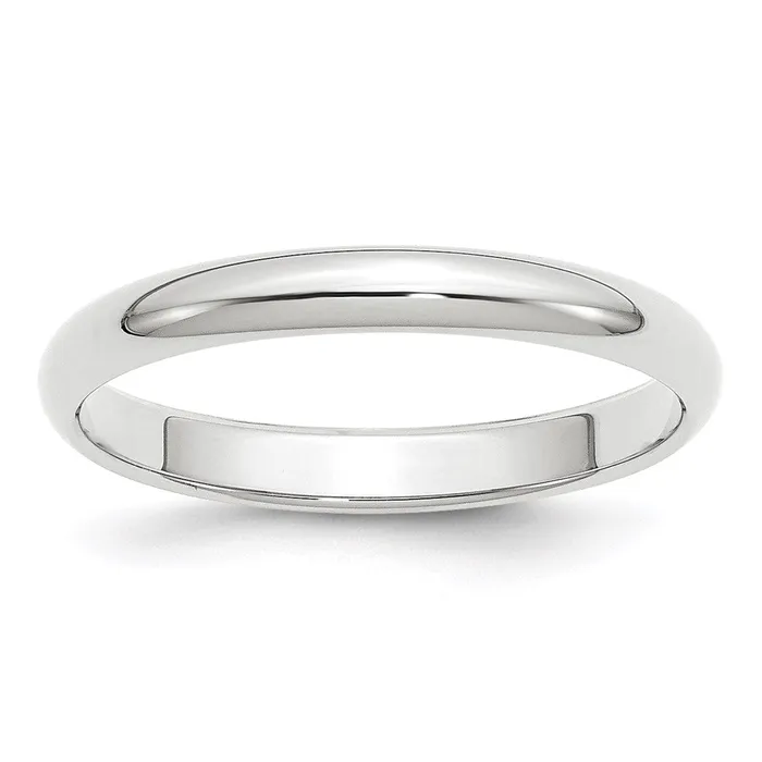 Goldia Rings Solid 14K Yellow Gold White Gold 3mm HalfRound MensWomens Wedding Band Ring Size 6 Goldia Rings Solid 14K Yellow Gold White Gold 3mm HalfRound MensWomens Wedding Band Ring Size 6