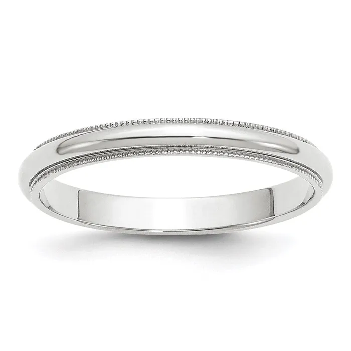 Goldia Rings Solid 18K Yellow Gold White Gold 3mm Milgrain MensWomens Wedding Band Ring Size 85 Goldia Rings Solid 18K Yellow Gold White Gold 3mm Milgrain MensWomens Wedding Band Ring Size 85