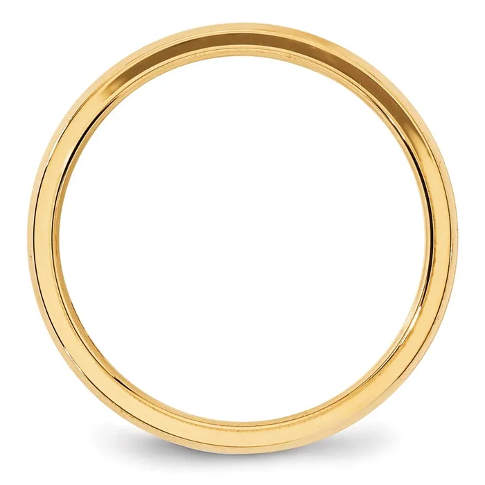 Goldia Solid 10K Yellow Gold 4mm Bevel Edge Comfort Fit MensWomens Wedding Band Ring Size 75 Rings Goldia Solid 10K Yellow Gold 4mm Bevel Edge Comfort Fit MensWomens Wedding Band Ring Size 75 Rings