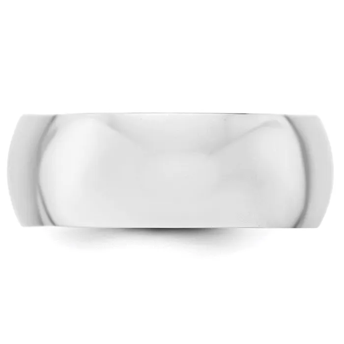 Goldia Solid 10K Yellow Gold White Gold 8mm HalfRound MensWomens Wedding Band Ring Size 6 Rings Goldia Solid 10K Yellow Gold White Gold 8mm HalfRound MensWomens Wedding Band Ring Size 6 Rings