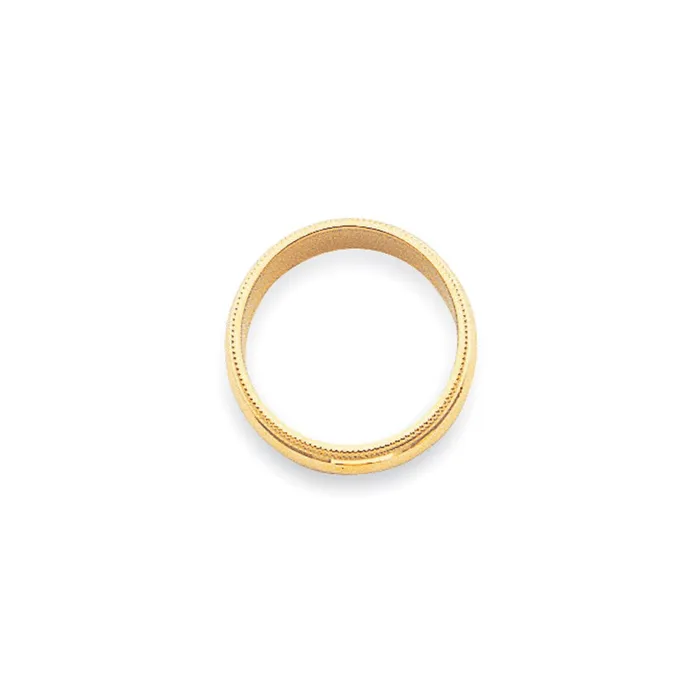 Goldia Solid 18K Yellow Gold 3mm Milgrain HalfRound Wedding MensWomens Wedding Band Ring Size 9 Rings Goldia Solid 18K Yellow Gold 3mm Milgrain HalfRound Wedding MensWomens Wedding Band Ring Size 9 Rings
