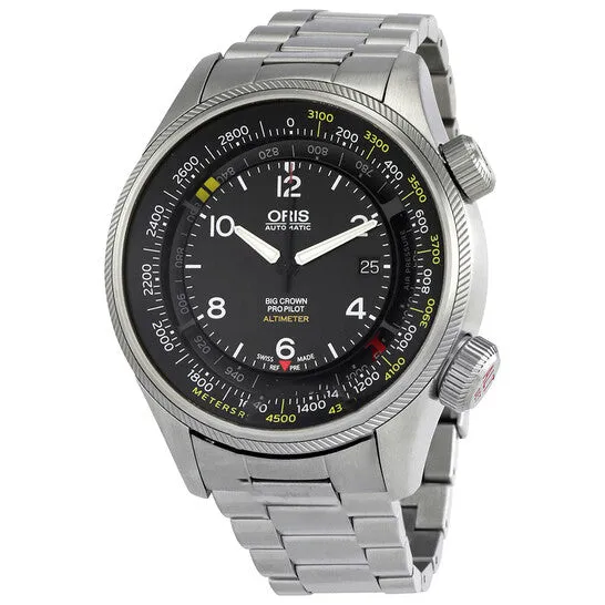 JMS always Bracelets Original Oris Big Crown ProPilot Black Dial Stainless Steel Mens Watch 73377054164MB JMS always Bracelets Original Oris Big Crown ProPilot Black Dial Stainless Steel Mens Watch 73377054164MB