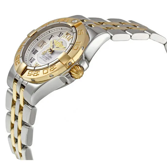 JMS always Earrings Original Breitling Galactic 30 Sierra Silver Dial Steel and 18kt Gold Ladies Watch C71340L2G672TT