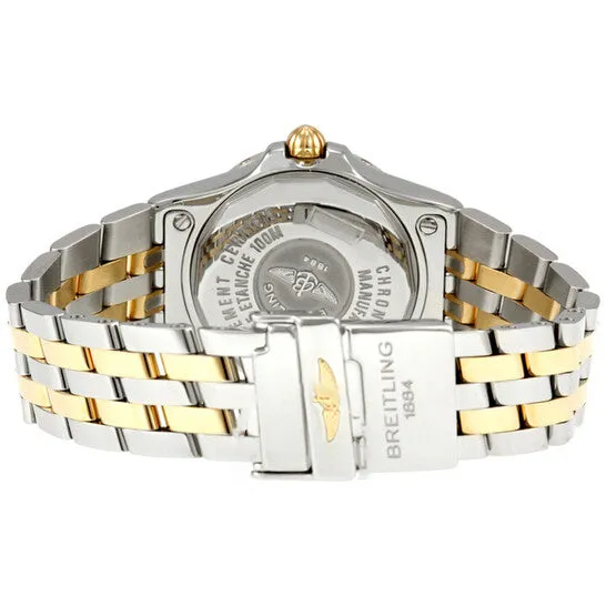 JMS always Earrings Original Breitling Galactic 30 Sierra Silver Dial Steel and 18kt Gold Ladies Watch C71340L2G672TT