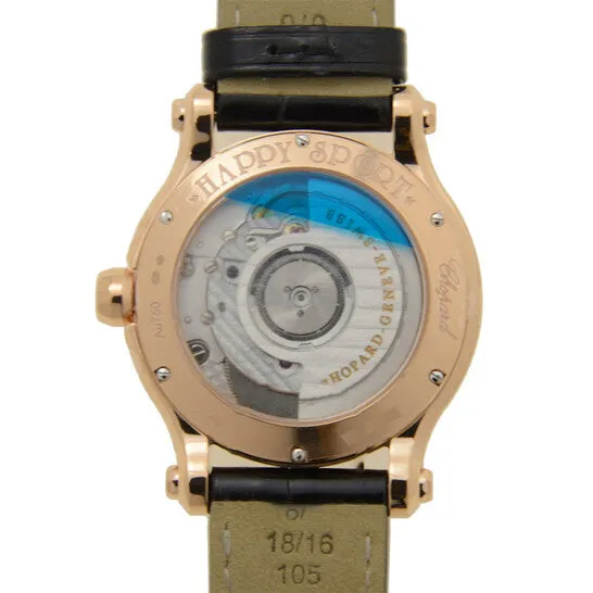 JMS always Earrings Original Chopard Happy Sport 18kt Rose Gold Silver Guilloche Dial Ladies Watch 2748085001 JMS always Earrings Original Chopard Happy Sport 18kt Rose Gold Silver Guilloche Dial Ladies Watch 2748085001
