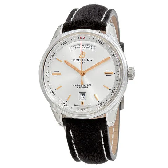 JMS always Necklaces Original Breitling Premier Automatic Day and Date Chronometer Silver Dial Watch A45340211G1X4 JMS always Necklaces Original Breitling Premier Automatic Day and Date Chronometer Silver Dial Watch A45340211G1X4