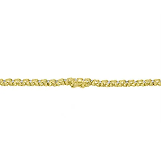 JMS always Necklaces Original Haus of Brilliance 10k Yellow Gold 4 cttw Brilliant RoundCut Diamond Graduating Riviera Statement Necklace HI Color I2I3 Clarity JMS always Necklaces Original Haus of Brilliance 10k Yellow Gold 4 cttw Brilliant RoundCut Diamond Graduating Riviera Statement Necklace HI Color I2I3 Clarity