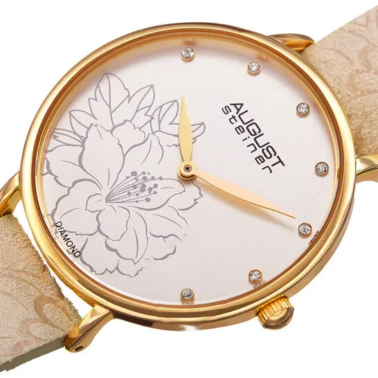 JMS always Original August Steiner Diamond Silver Dial Ladies Watch AS8242CM Watches JMS always Original August Steiner Diamond Silver Dial Ladies Watch AS8242CM Watches
