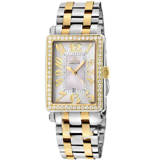 JMS always Original Gevril Avenue of Americas Mini Diamond Quartz Ladies Watch 7544YLB Watches JMS always Original Gevril Avenue of Americas Mini Diamond Quartz Ladies Watch 7544YLB Watches