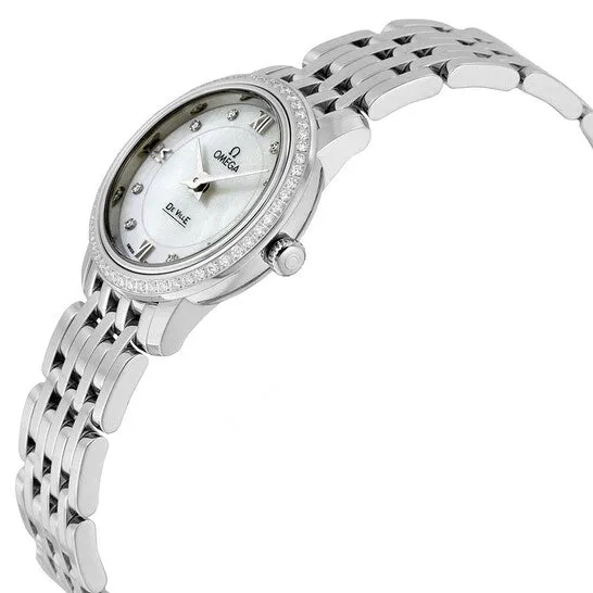 JMS always Original Omega De Ville Prestige Mother of Pearl Dial Stainless Steel Quartz Ladies Watch 42415246055001 Necklaces JMS always Original Omega De Ville Prestige Mother of Pearl Dial Stainless Steel Quartz Ladies Watch 42415246055001 Necklaces