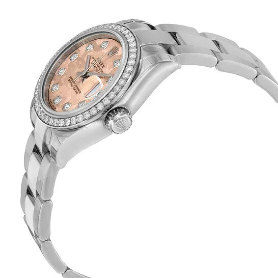 JMS always Original Rolex Lady Datejust Pink Gold Crystal Dial Stainless Steel Diamond Ladies Watch 17938PGCDO Bracelets JMS always Original Rolex Lady Datejust Pink Gold Crystal Dial Stainless Steel Diamond Ladies Watch 17938PGCDO Bracelets