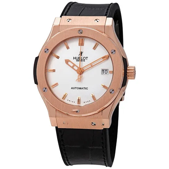 JMS always PreStyled Sets Original Hublot Classic Fusion Opalin Dial 18K Rose Gold Black Alligator Rubber Mens Watch 511PX2610LR JMS always PreStyled Sets Original Hublot Classic Fusion Opalin Dial 18K Rose Gold Black Alligator Rubber Mens Watch 511PX2610LR