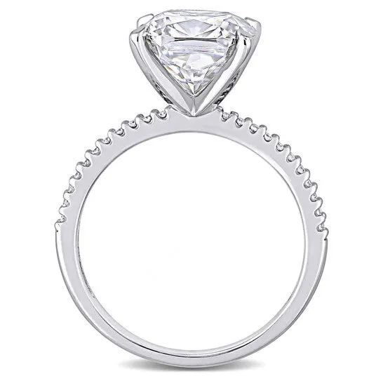 JMS always Rings Original Amour Ladies 14k White Gold 35 Ct Cushion Cut White Moissanite Solitaire Ring JMS always Rings Original Amour Ladies 14k White Gold 35 Ct Cushion Cut White Moissanite Solitaire Ring
