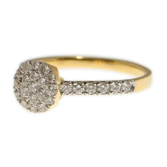 JMS always Rings Original New J Collection Fine Jewellery Ring W Diamond 31 Rddi 058 Ct18ky 274 Gm 18kt Yellow Gold Gold JMS always Rings Original New J Collection Fine Jewellery Ring W Diamond 31 Rddi 058 Ct18ky 274 Gm 18kt Yellow Gold Gold