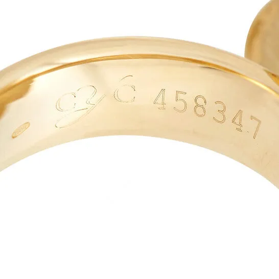 JMS always Rings Original PreOwned Carrera y Carrera 18K Yellow Gold Diamond and Quartz Gardenia Ring JMS always Rings Original PreOwned Carrera y Carrera 18K Yellow Gold Diamond and Quartz Gardenia Ring
