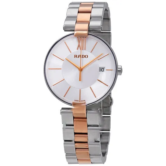 JMS always Rings Original Rado Coupole Silver Dial Twotone Watch R22852023 JMS always Rings Original Rado Coupole Silver Dial Twotone Watch R22852023