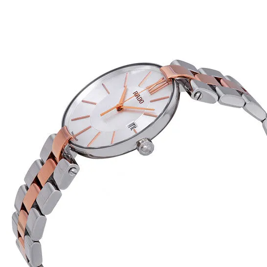 JMS always Rings Original Rado Coupole Silver Dial Twotone Watch R22852023 JMS always Rings Original Rado Coupole Silver Dial Twotone Watch R22852023