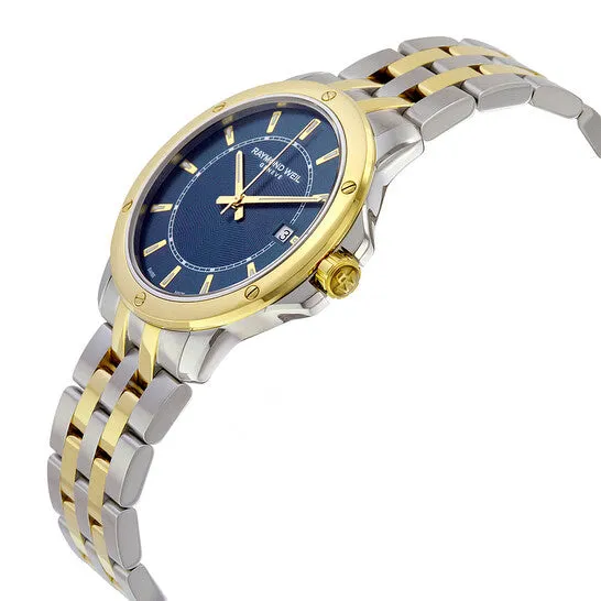 JMS always Rings Original Raymond Weil Tango Blue Dial Twotone Mens Watch RW5591STP50001 JMS always Rings Original Raymond Weil Tango Blue Dial Twotone Mens Watch RW5591STP50001