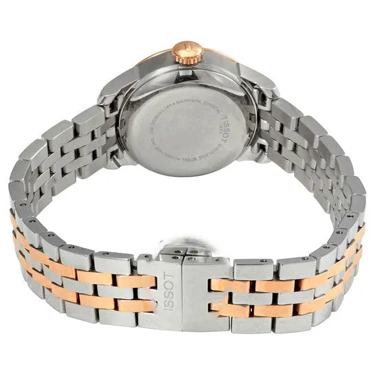 JMS always Rings Original Tissot Le Locle Silver Diamond Dial Automatic Two Tone Ladies Watch T41218316 JMS always Rings Original Tissot Le Locle Silver Diamond Dial Automatic Two Tone Ladies Watch T41218316
