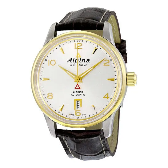 JMS always Watches Original Alpina Alpiner Automatic Silver Dial Brown Leather Mens Watch AL525S4E3 JMS always Watches Original Alpina Alpiner Automatic Silver Dial Brown Leather Mens Watch AL525S4E3