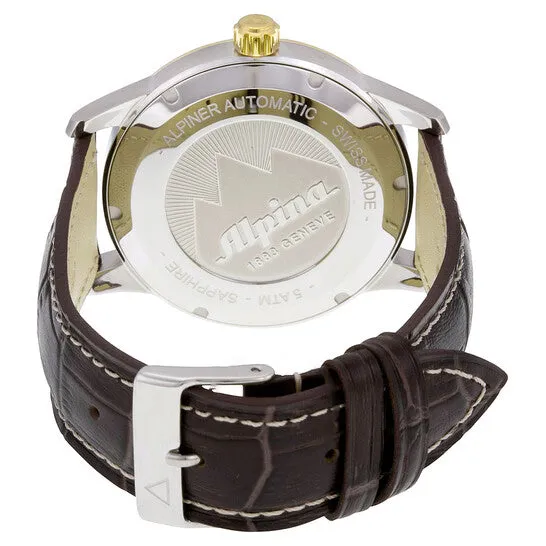 JMS always Watches Original Alpina Alpiner Automatic Silver Dial Brown Leather Mens Watch AL525S4E3 JMS always Watches Original Alpina Alpiner Automatic Silver Dial Brown Leather Mens Watch AL525S4E3
