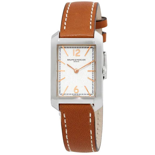 JMS always Watches Original Baume et Mercier Hampton Quartz Silver Dial Ladies Watch 10472 JMS always Watches Original Baume et Mercier Hampton Quartz Silver Dial Ladies Watch 10472