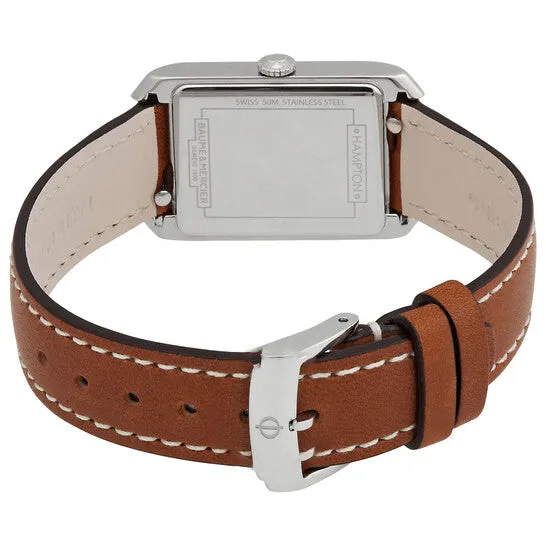JMS always Watches Original Baume et Mercier Hampton Quartz Silver Dial Ladies Watch 10472 JMS always Watches Original Baume et Mercier Hampton Quartz Silver Dial Ladies Watch 10472